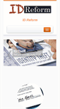 Mobile Screenshot of idreform.com